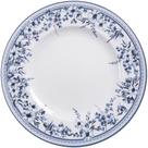 Prato Raso de Jantar 28cm Porcelana Tramontina Azzura Floral Azul Avulso