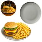 Prato Raso De Melamina P/ Buffet Restaurantes 26cm Luxo Prato Raso De Melamina P/ Buffet Restaurantes 26cm Luxo
