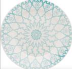 Prato Raso de Mesa Mandala 24 cm - Oxford Porcelanas
