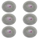 Prato Raso Diamante Fumê de Vidro Duralex 22,4cm 6 Unidades - Nadir 5738N/001N Prato Raso Diamante Fumê de Vidro Duralex 22,4cm 6 Unidades - Nadir 5738N/001N