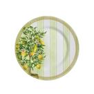 Prato Raso Doce Limone Decorativo Mesa Posta Páscoa 30cm