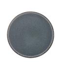 Prato Raso Eclipse Pintura Reativa Cinza em Ceramica 27cm Prato Raso Eclipse Pintura Reativa Cinza em Ceramica 27cm