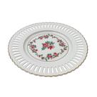 Prato Raso Em New Bone China 21cm Branco Com Borda Dourada L'Hermitage Prato Raso Em New Bone China 21cm Branco Com Borda Dourada L'Hermitage