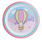 Prato Raso Infantil Clingo Balão Microondas Freezer