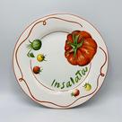 Prato Raso Insalata Italiana Luiz Salvador 27cm