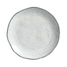 Prato Raso Jantar Refeição 26,5cm Orgânico Echo Cerâmica Porto Brasil Rustico