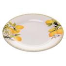 Prato Raso Lyor Siciliano 24cm Branco Cerâmica