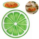 Prato Raso Melamina Estampa Frutas 25,5cm Elegante Prato Raso Melamina Estampa Frutas 25,5cm Elegante