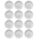 Prato Raso Menu de Vidro Opaline 26,5cm 12 unidades - Nadir 5543