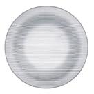 Prato Raso Nadir Diamante em Vidro 22cm Prato Raso Nadir Diamante em Vidro 22cm