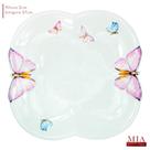 Prato Raso Porcelana Borboleta 24cm