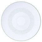 Prato Raso Porcelana Branca Decorada 25cm Tramontina Lineare Mesa Posta Servir Cozinha