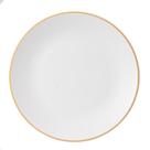 Prato Raso Porcelana Filete Ouro Legacy Gold 26,5cm 6un LHermitage