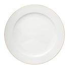 Prato Raso Porcelana Royal Fio de Prata - 1 UNIDADE- Hauskraft