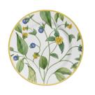 Prato Raso Silvestre 29cm Refeição Cerâmica Floral Alleanza