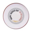 Prato Raso Tramontina Chicago Em Porcelana Decorada 25 Cm