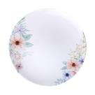 Prato Raso Tramontina Floratta Em Porcelana Decorada 28 Cm