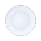 Prato Raso Tramontina Lineare 25cm Em Porcelana Decorada