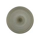 Prato Raso Tramontina Paraty Verde 25 Cm Porcelana Resistente A Micro-ondas E Lava-louças