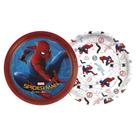 Prato Redondo 18cm Spider Man Home Coming C/8 Unidades - Regina Prato Redondo 18cm Spider Man Home Coming C/8 Unidades - Regina