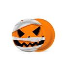 Prato Redondo Happy Halloween 18cm - Scary Night - 8 unidades - Cromus - Riz