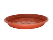 Prato Redondo P/ Vaso Flor Plantas Plastico N1,5 - Cerâmica