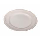 Prato Redondo Sobremesa Branco de Melamina Premium 20,5cm Leve Resistente - Bestfer