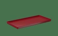 Prato Retangular Coza Uno 27 x 13 x 1,5 cm Vermelho Bold