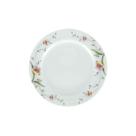 Prato Sobremesa 19 cm Porcelana Schmidt - Dec. Carmem 2344