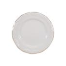 Prato Sobremesa 19 cm Porcelana Schmidt - Dec. Filetado Ouro Pomerode 0010