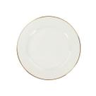 Prato Sobremesa 19cm Porcelana Schmidt - Dec. Filetado Ouro Itamaraty 0010