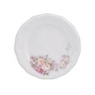 Prato Sobremesa 19cm Porcelana Schmidt - Dec. Vitoria 0397