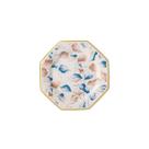 Prato Sobremesa 20cm Porcelana Schmidt - Dec. Jerico 2393