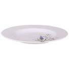 Prato Sobremesa 21cm Tramontina Lilla em Porcelana Decorada
