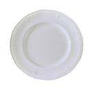 Prato Sobremesa Branco Melamina Premium Leve Plástico Resistente 17cm - Bestfer