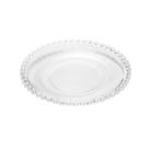 Prato Sobremesa Cristal 20 Cm Pearl Wolff Transparente