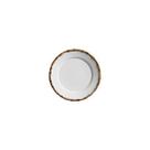 Prato Sobremesa de Bambu Flat Borda Grossa 20cm Scalla