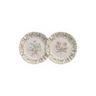 Prato Sobremesa Dolce Fiore Conjunto com 2 unid - Maison Blanche