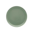 Prato Sobremesa Em Cerâmica Flat Matcha 20cm Oxford