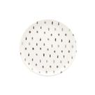 Prato Sobremesa Em Cerâmica Flat Samambaia 20cm Oxford