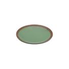 Prato sobremesa em melamina Haus Pampelonne 22,5x1,7cm verde