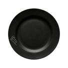 Prato Sobremesa Manhattan 19cm Porcelana Preto PCLN197PT - Hauskraft
