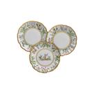Prato Sobremesa Orient Bloom Conjunto com 3 unidades Maison Blanche
