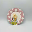 Prato Sobremesa Páscoa Peter Rabbit 20cm