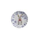 Prato Sobremesa Rabbits Flowers Blue - Maison Blanche