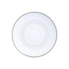 Prato Sobremesa Tramontina Lineare 19cm Em Porcelana Decorada Prato Sobremesa Tramontina Lineare 19cm Em Porcelana Decorada