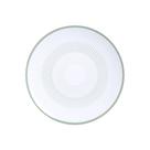 Prato Sobremesa Tramontina Lineare em Porcelana Decorada 19 cm