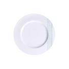 Prato Sobremesa Tramontina Monocroma em Porcelana Decorada 21 cm