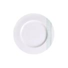 Prato Sobremesa Tramontina Monocroma em Porcelana Decorada 21 cm