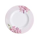 Prato Sobremesa Tramontina Poème 21cm Em Porcelana Decorada Prato Sobremesa Tramontina Poème 21cm Em Porcelana Decorada